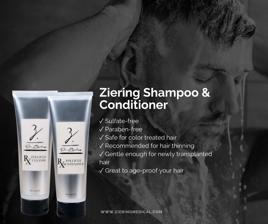 Follicle Cleanse and Follicle Sustenance hair care shampoo and conditioner help individuals keep their hair strong, shiny, thick and healthy.  