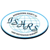 Logo of the International Society of Hair Restoration Surgery (ISHRS), featuring a blue oval design with a globe in the background. The acronym "ISHRS" is prominently displayed in a stylized font, emphasizing the organization's focus on hair restoration. The logo represents a global community dedicated to advancing the field of hair restoration surgery through education, research, and collaboration among professionals. This image serves as a visual identifier for the society's commitment to promoting best practices and improving patient outcomes in hair restoration.